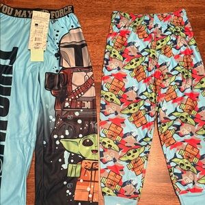 2 pack Lego Star Wars pajama bottoms 4/5